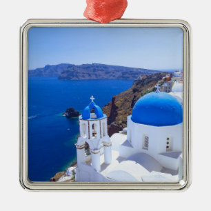 Santorini Metal Tree Decoration
