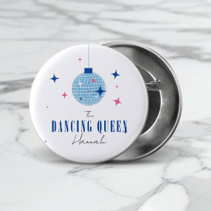 Santorini Musical disco bride bachelorette 3 Cm Round Badge