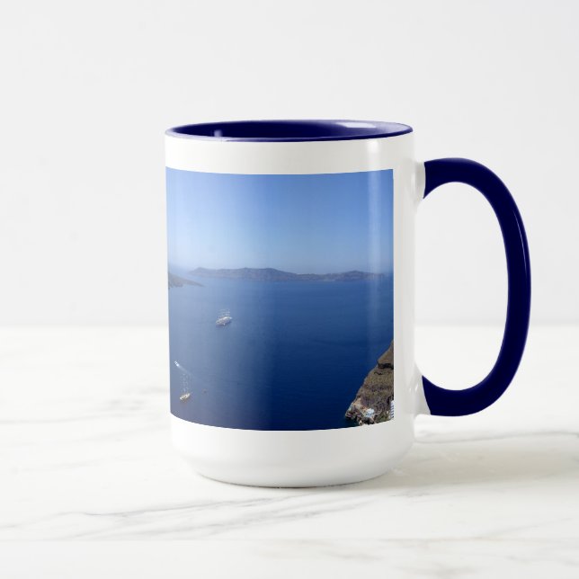 Santorini Panorama Mug (Right)