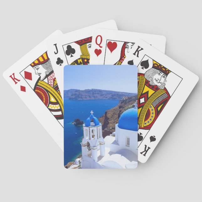 Santorini Playing Cards (Back)