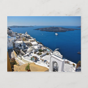 Santorini Postcard