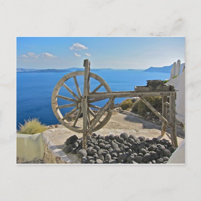 Santorini Postcard (Front)
