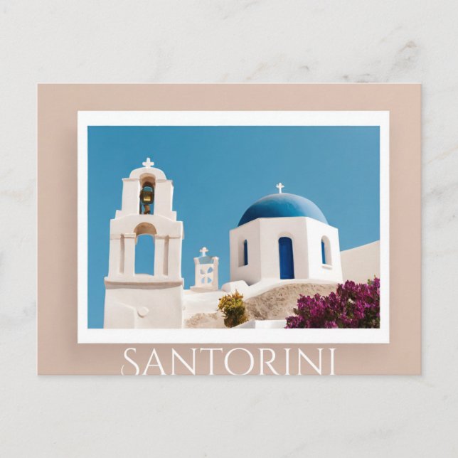 Santorini  postcard (Front)