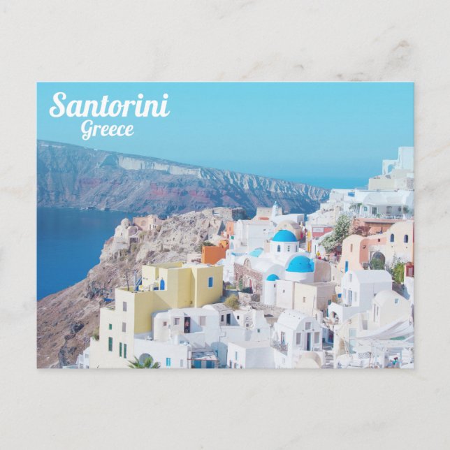 Santorini Postcard (Front)