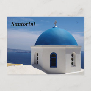 Santorini Postcard