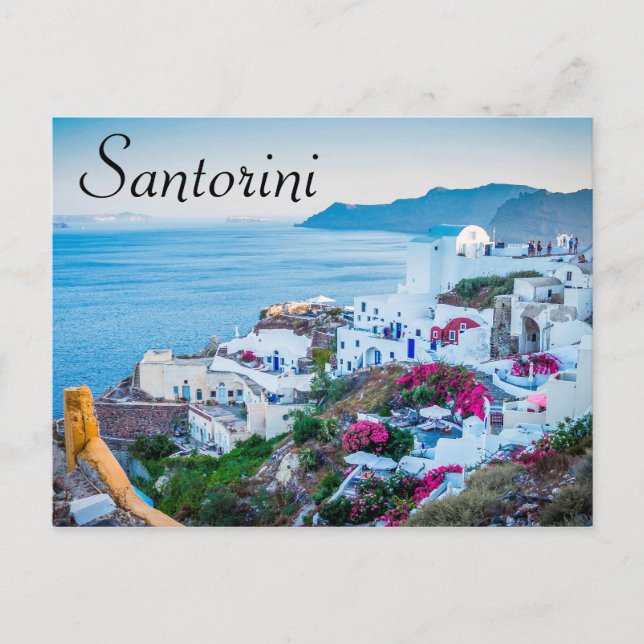 Santorini Postcard (Front)