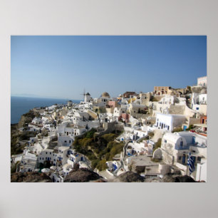 Santorini Poster