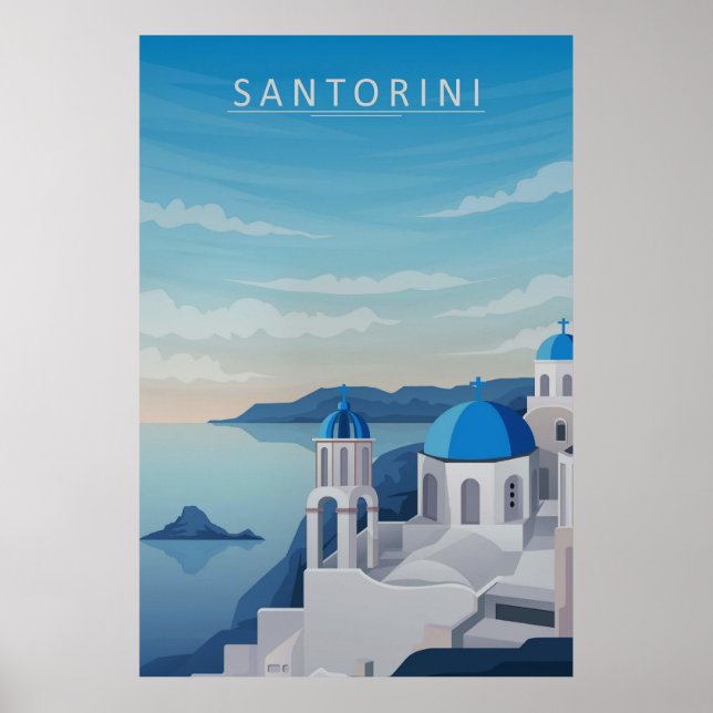 Santorini Poster (Front)