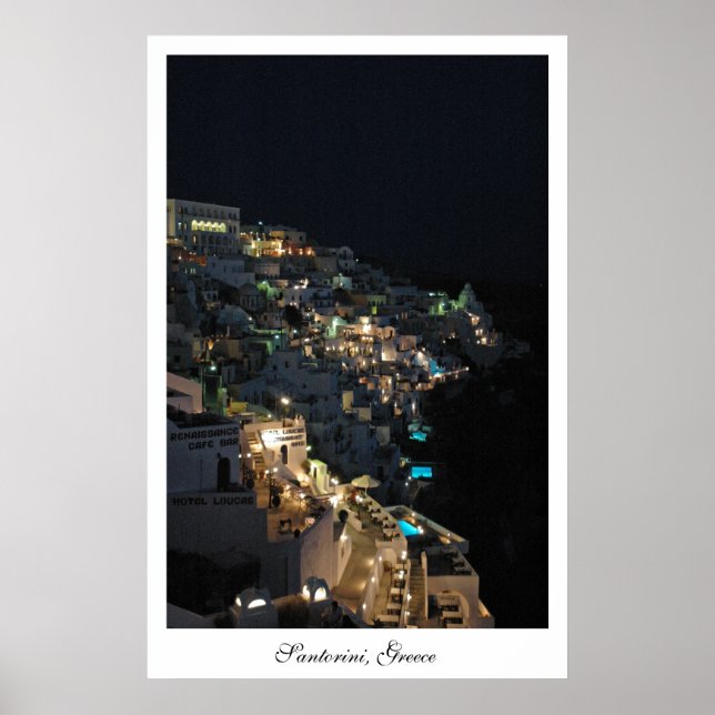 Santorini Poster (Front)