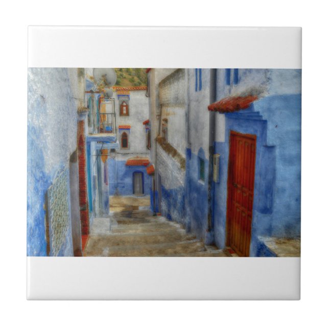 Santorini Steps Tile (Front)