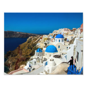 Santorini, The Greek Islands - Photo Print