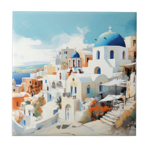 Santorini Tile