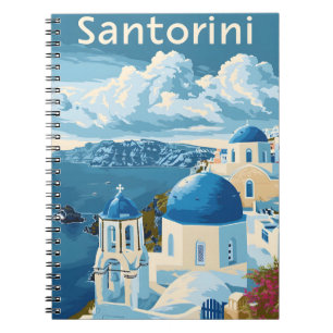 Santorini Travel Notebook