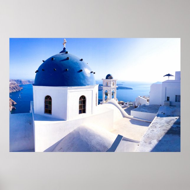 Santorini Wall Art (Front)