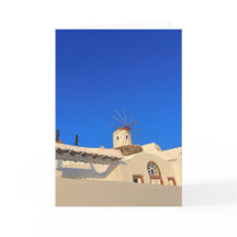 Santorini Windmill Oia Greece Photography