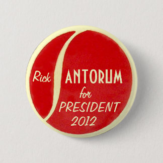 Santorum 2012 button
