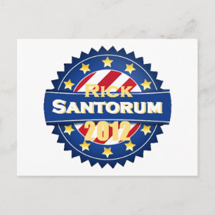 Santorum Postcard