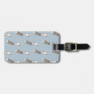 Santos-Dumont 14-Bis Aeroplane Luggage Tag