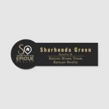 Santos Home Team - Epique Realty Name Tag