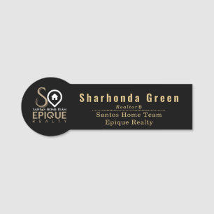 Santos Home Team - Epique Realty Name Tag