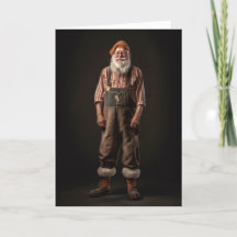 Sant's Work Clothes Christmas