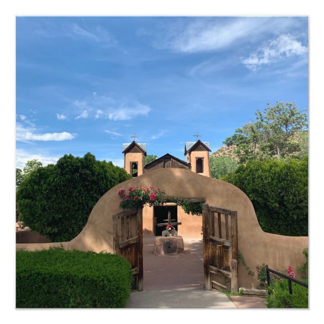 Santuario de Chimayo church photograph catholic  (Front)