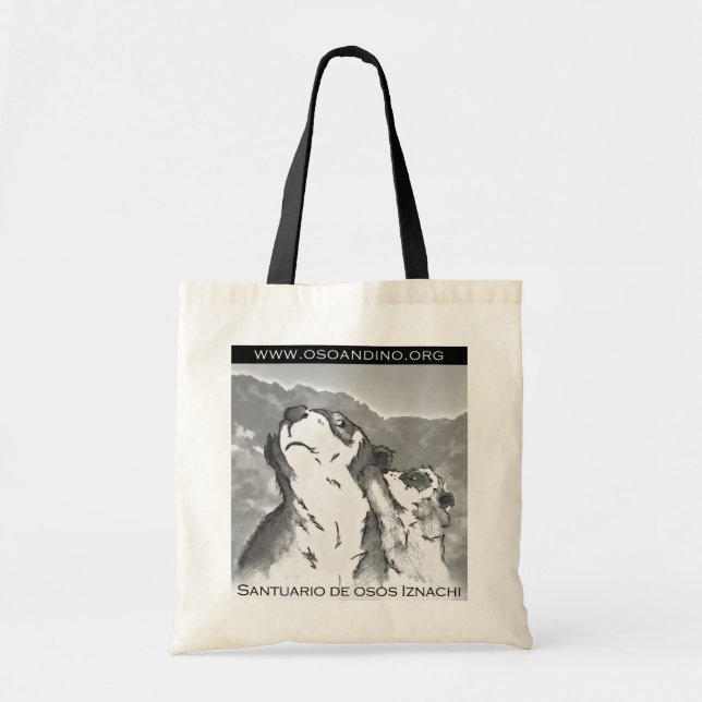 Santuario de Osos Iznachi - Bolso Tote Bag (Front)