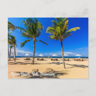 Sanur Beach, Bali, Indonesia Postcard