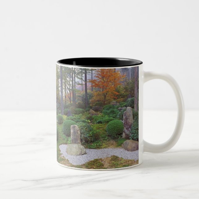Sanzen-in Temple, Ohara, Kyoto, Japan 4 Two-Tone Coffee Mug (Right)