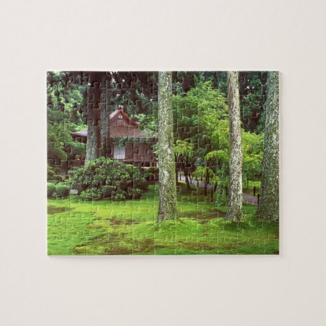 Sanzen-in Temple, Ohara, Kyoto, Japan Jigsaw Puzzle (Horizontal)