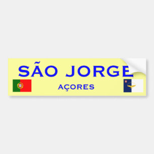 Sao Jorge Bumper Sticker