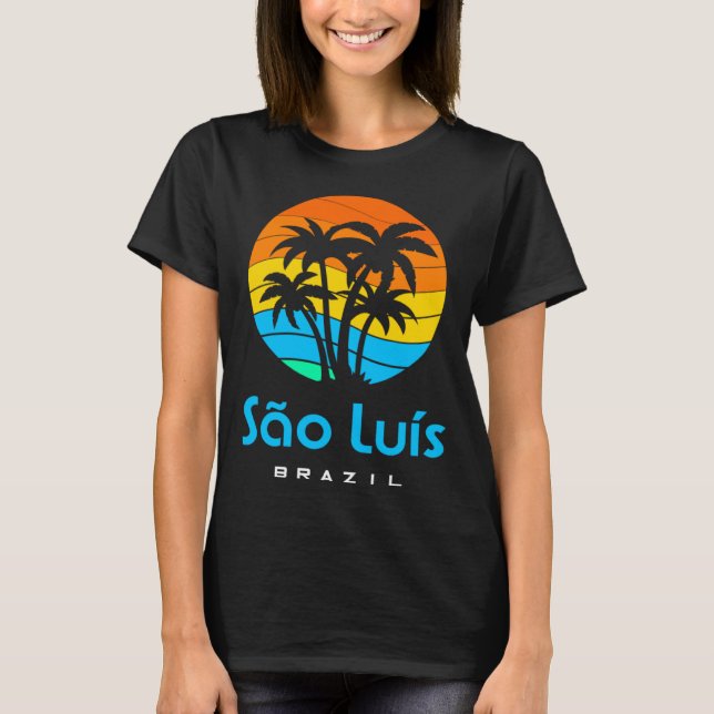 São Luís Brazil T-Shirt (Front)