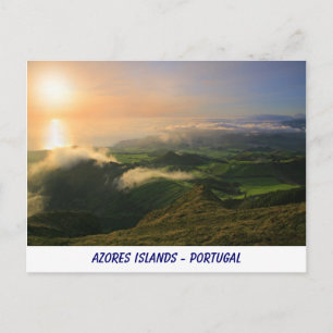 Sao Miguel, Azores Postcard