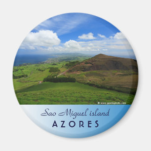 Sao Miguel green Magnet