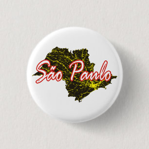 Sao Paulo 3 Cm Round Badge