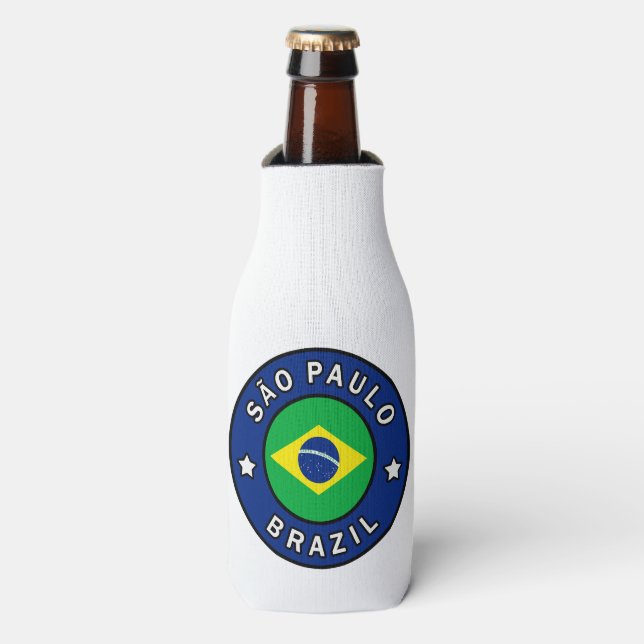 São Paulo Brazil Bottle Cooler (Bottle Front)