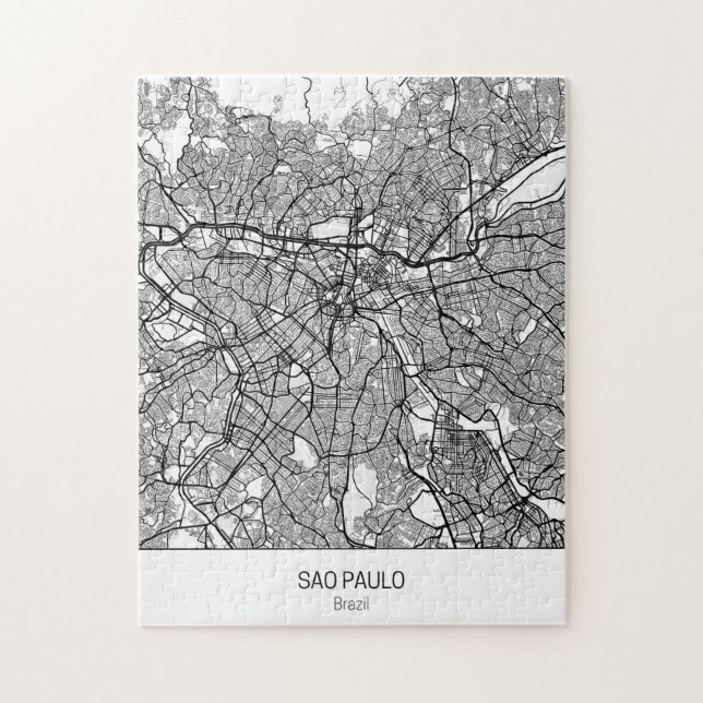 Sao Paulo Brazil Jigsaw Puzzle (Vertical)