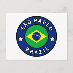 São Paulo Brazil Postcard