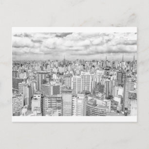 Sao Paulo, Brazil Postcard