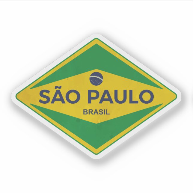 São Paulo Brazil Vintage (Front)