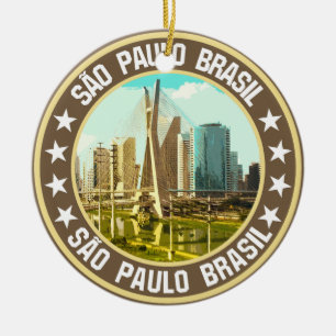 São Paulo                                          Ceramic Tree Decoration