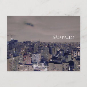 São Paulo - city urban Postcard