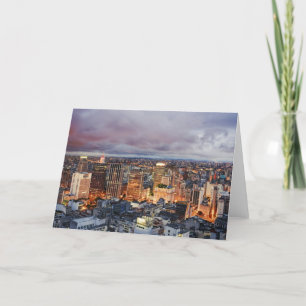 Sao Paulo Cityscape Card