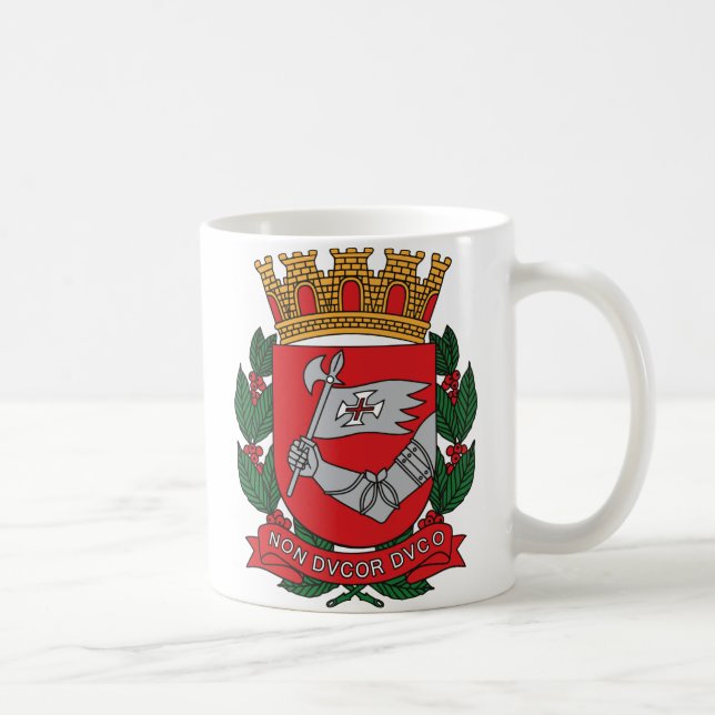 Sao Paulo Coat of Arms Mug (Right)