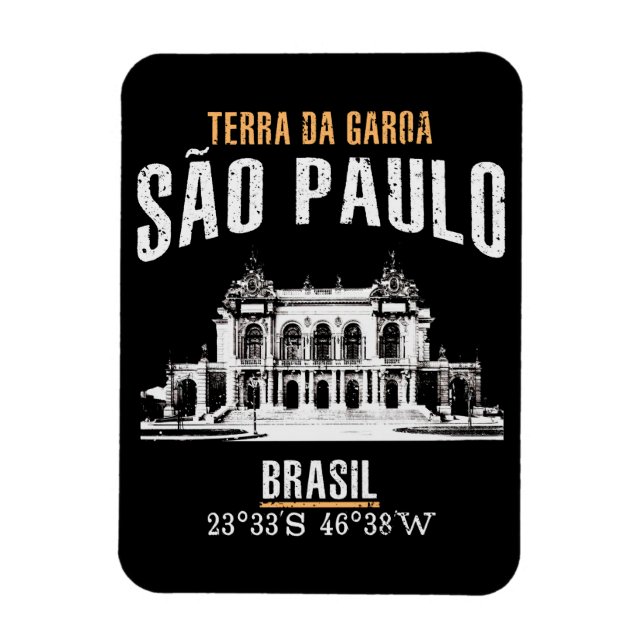São Paulo Magnet (Vertical)