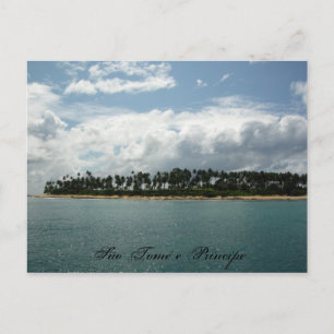são tomé 4, São Tomé e Príncipe Postcard
