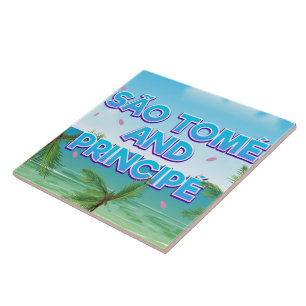 São Tomé and Principé beach Tile
