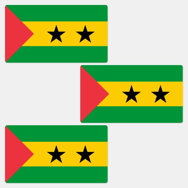 Sao Tome and Principe Flag (Group)