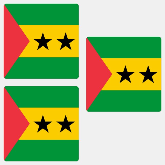 Sao Tome and Principe Flag (Group)