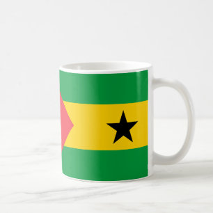 São Tomé and Príncipe Flag Ceramic Coffee Mug